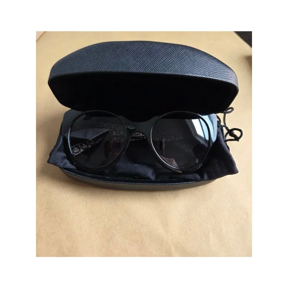 Salvatore Ferragamo Sunglasses Black Gancini SF964S 001 Logo 54-21-140 Italy - Picture 3 of 8